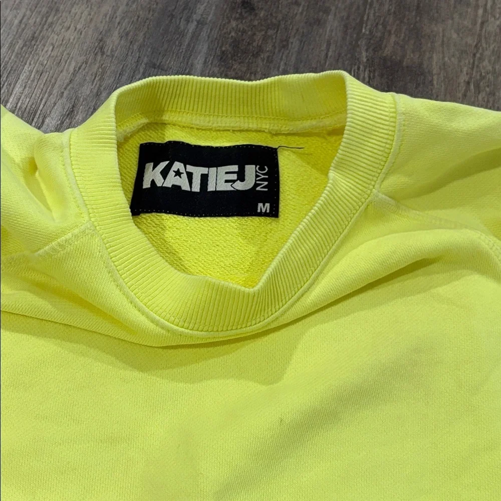 Katie J Neon Shane Sweatshirt Tween Medium/10